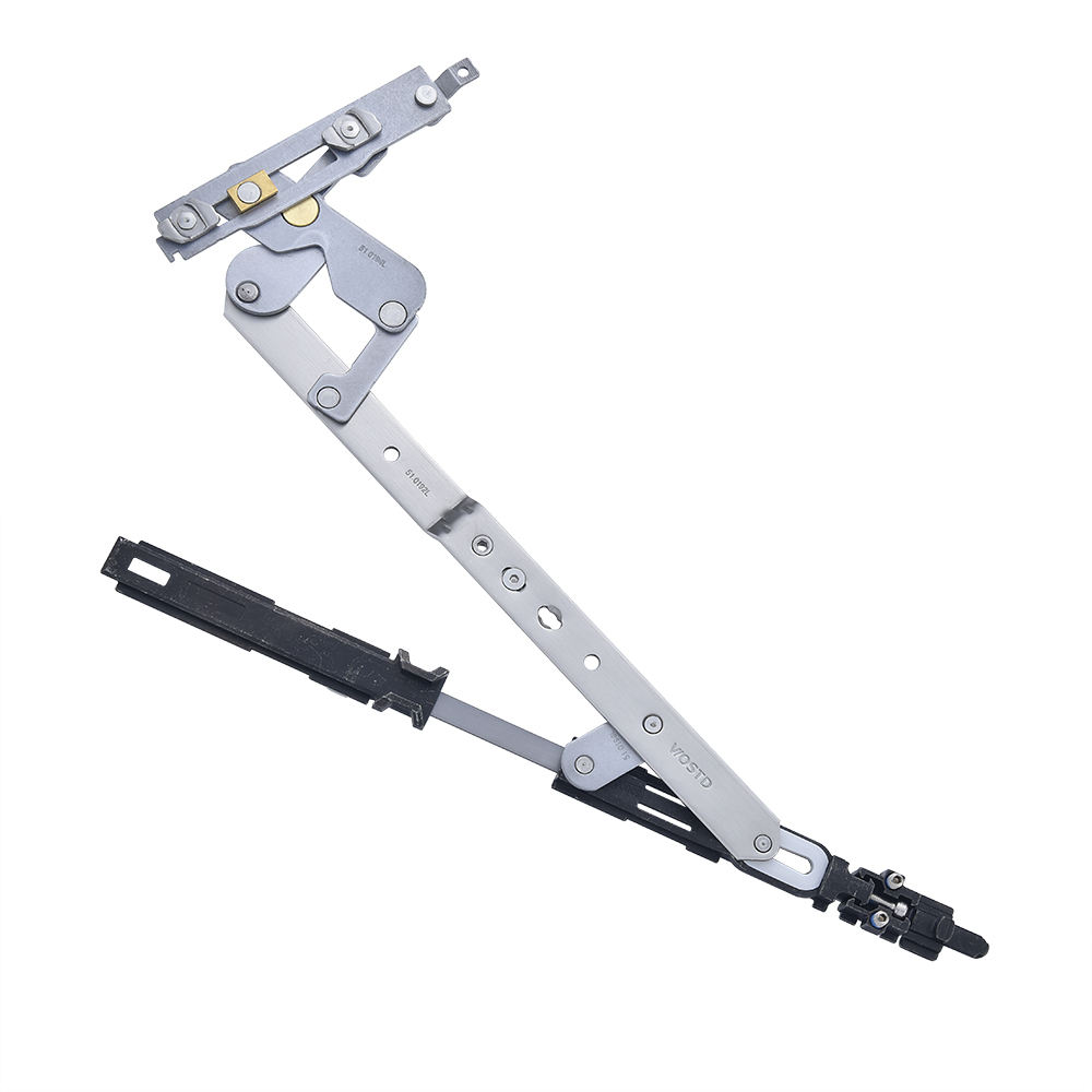 شقة من الفولاذ المقاوم للصدأ عالية الجودة تستخدم نظام أجهزة نافذة Tilt And Turn من الألومنيوم